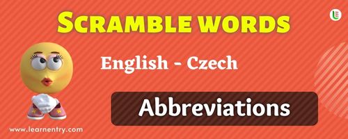 Guess the Abbreviations in Czech