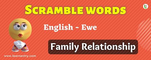 Guess the Family Relationship in Ewe