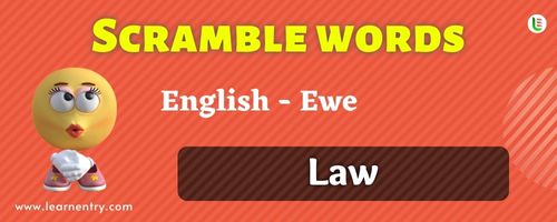Guess the Law in Ewe