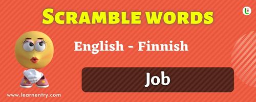 Guess the Job in Finnish