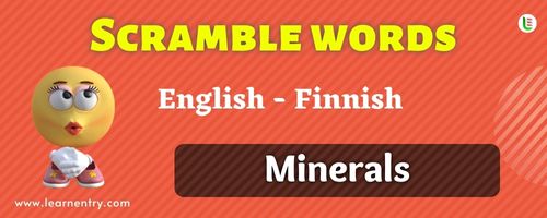 Guess the Minerals in Finnish