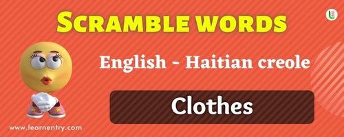 Guess the Cloth in Haitian creole