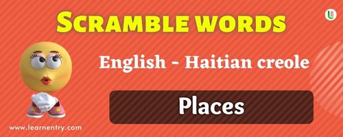 Guess the Places in Haitian creole