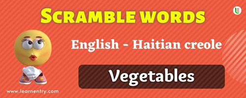 Guess the Vegetables in Haitian creole