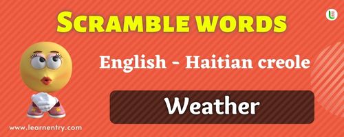 Guess the Weather in Haitian creole