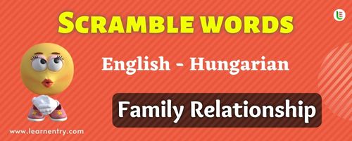 Guess the Family Relationship in Hungarian