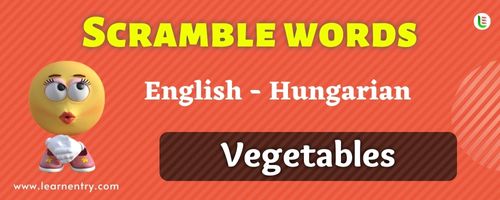 Guess the Vegetables in Hungarian