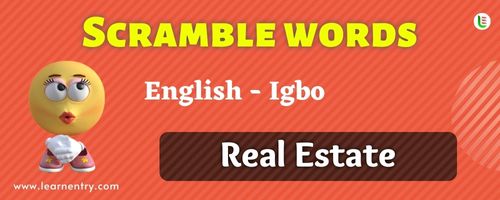 Guess the Real Estate in Igbo