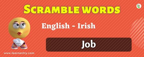 Guess the Job in Irish