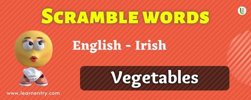 Guess the Vegetables in Irish