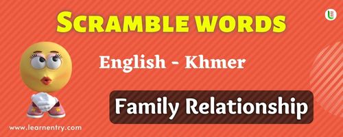 Guess the Family Relationship in Khmer