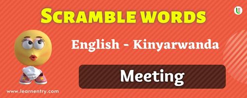 Guess the Meeting in Kinyarwanda