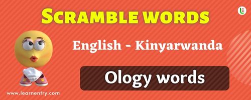 Guess the Ology words in Kinyarwanda