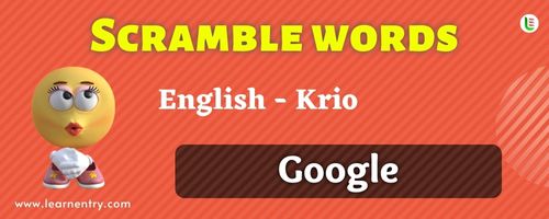 Guess the Google in Krio