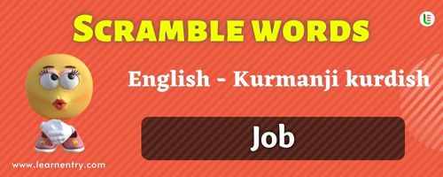 Guess the Job in Kurmanji kurdish