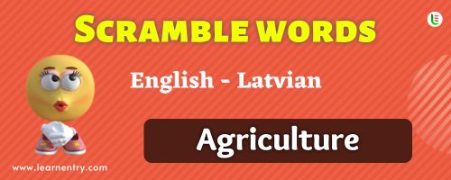 Guess the Agriculture in Latvian