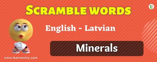 Guess the Minerals in Latvian