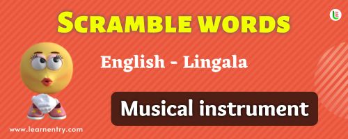 Guess the Musical Instrument in Lingala