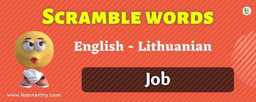 Guess the Job in Lithuanian