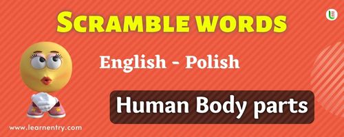 Guess the Human Body parts in Polish