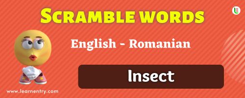 Guess the Insect in Romanian