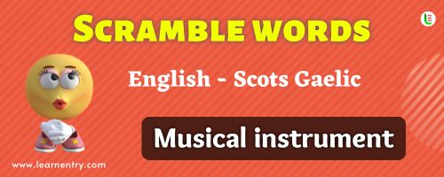 Guess the Musical Instrument in Scots gaelic