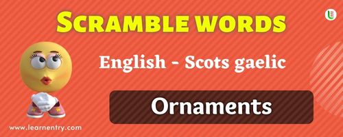 Guess the Ornaments in Scots gaelic