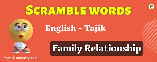 Guess the Family Relationship in Tajik