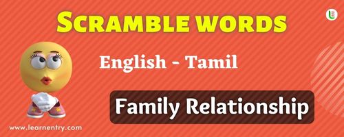 Guess the Family Relationship in Tamil