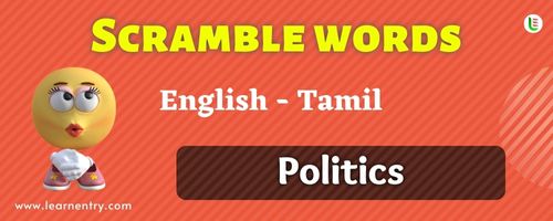 Guess the Politics in Tamil