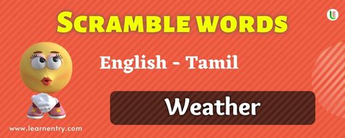 Guess the Weather in Tamil