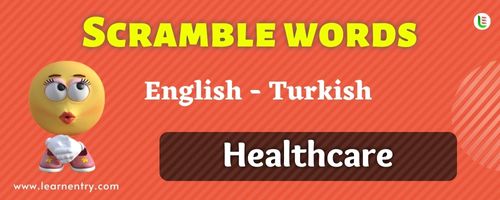 Guess the Healthcare in Turkish