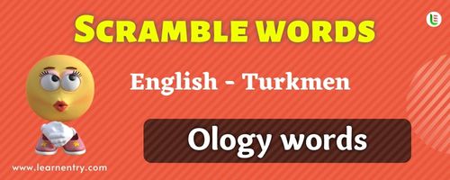 Guess the Ology words in Turkmen