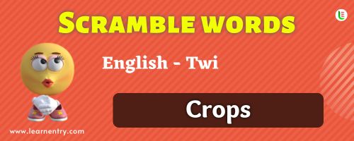 Guess the Crops in Twi