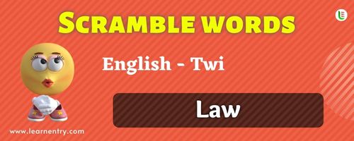 Guess the Law in Twi