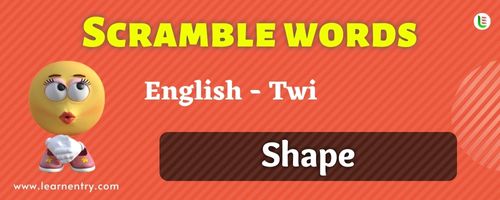 Guess the Shape in Twi