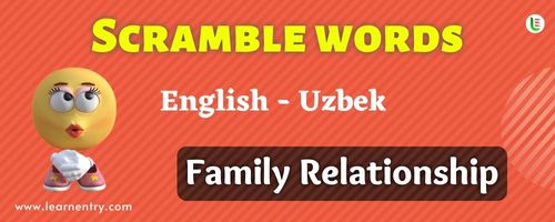 Guess the Family Relationship in Uzbek