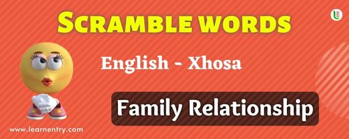 Guess the Family Relationship in Xhosa