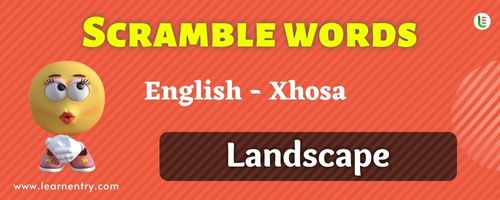 Guess the Landscape in Xhosa