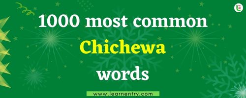 1000 most common Chichewa words