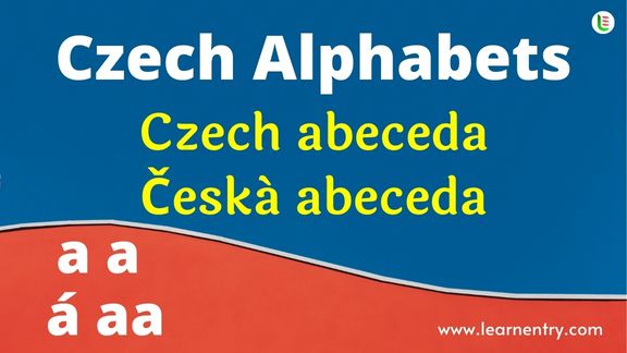 Czech Alphabet