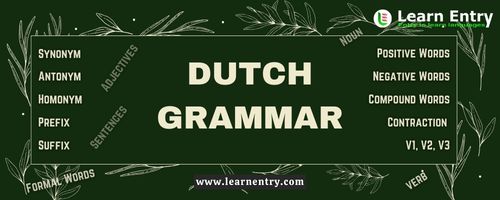 Dutch Grammar