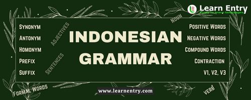 Indonesian Grammar