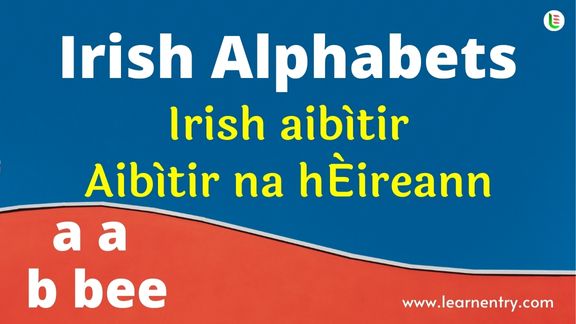 Irish Alphabet