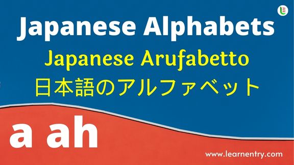 Japanese Alphabet