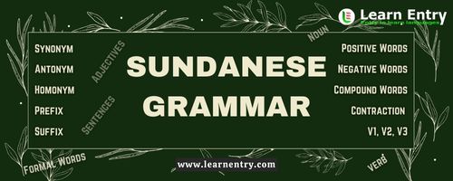 Sundanese Grammar
