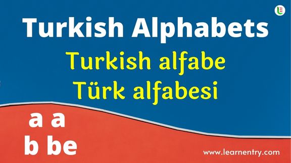 Turkish Alphabet