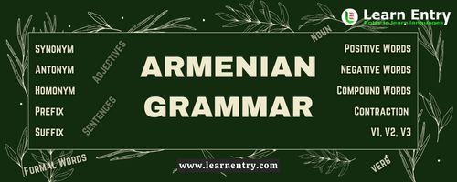 Armenian Grammar