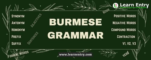 Burmese Grammar