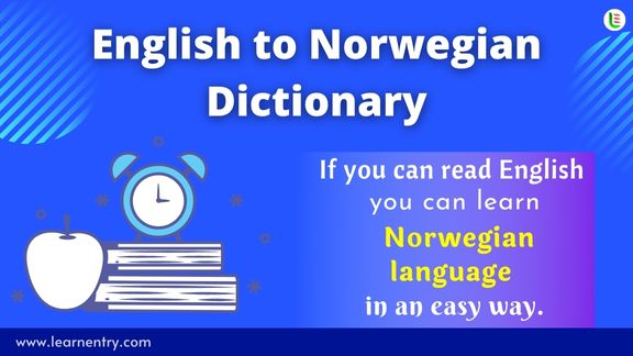 English to Norwegian Dictionary